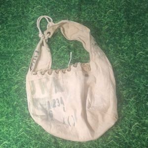 Vintage We The Free canvas Shoulder Market Bag
